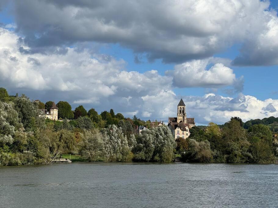 Petite Maison Independante Avec Parking Vetheuil Экстерьер фото